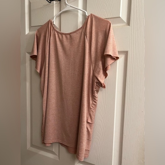 MARBLED PINK~BLOUSE~QUALITY~XL - Picture 7 of 7